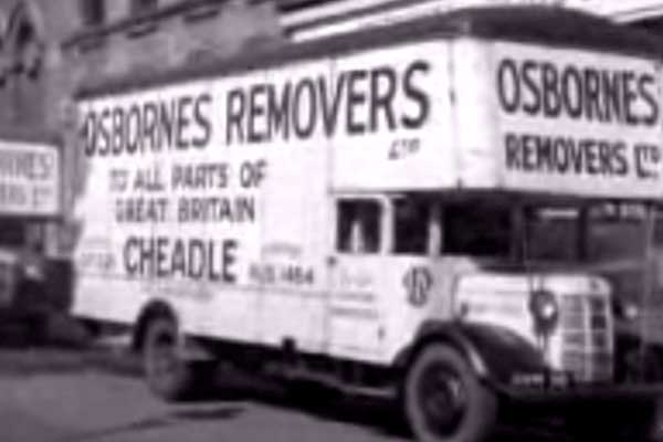 Osbornes Removers archive removal van image